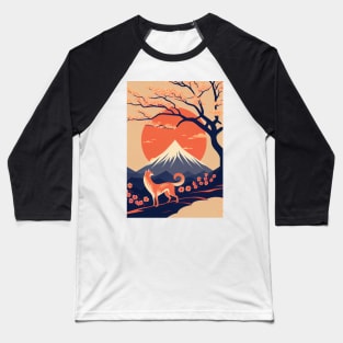 Pastel Kitsune: Cherry Blossom Dreams 5 Baseball T-Shirt